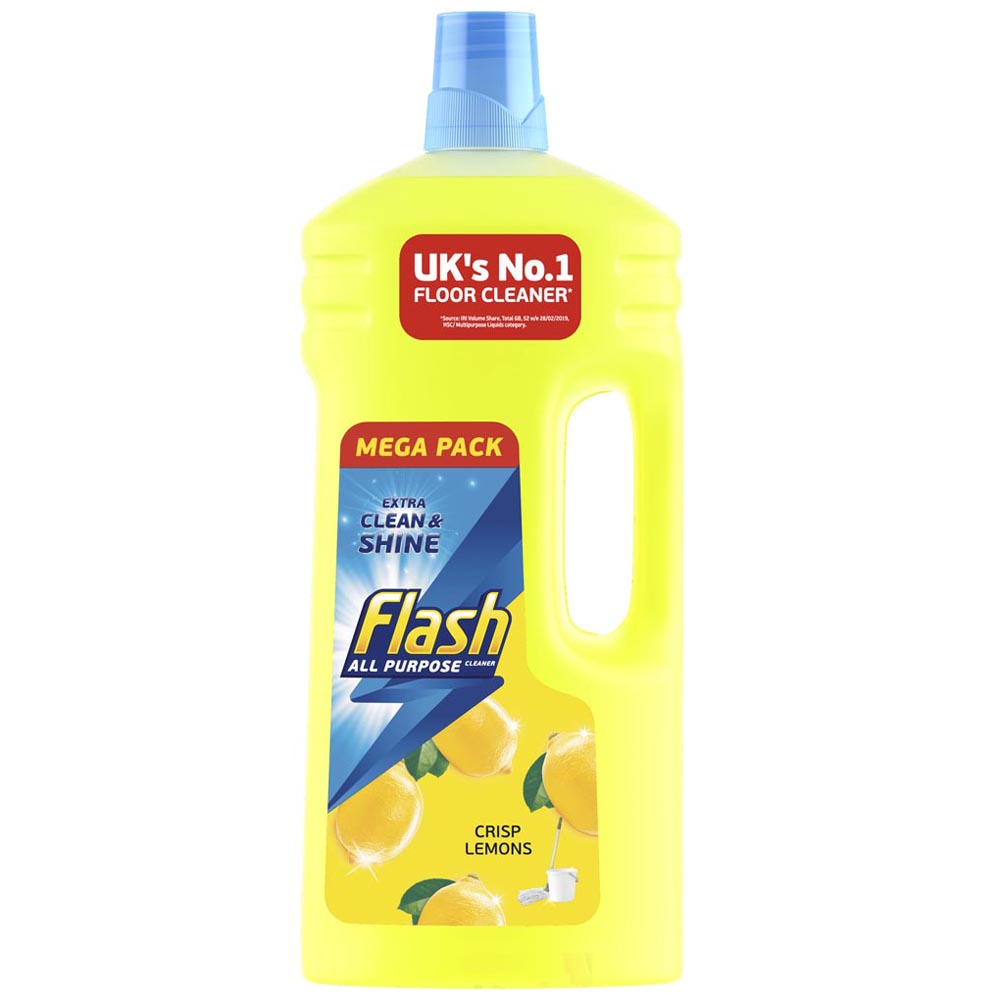 Flash All Purpose Liquid Cleaner Lemon 1.5L Image 1