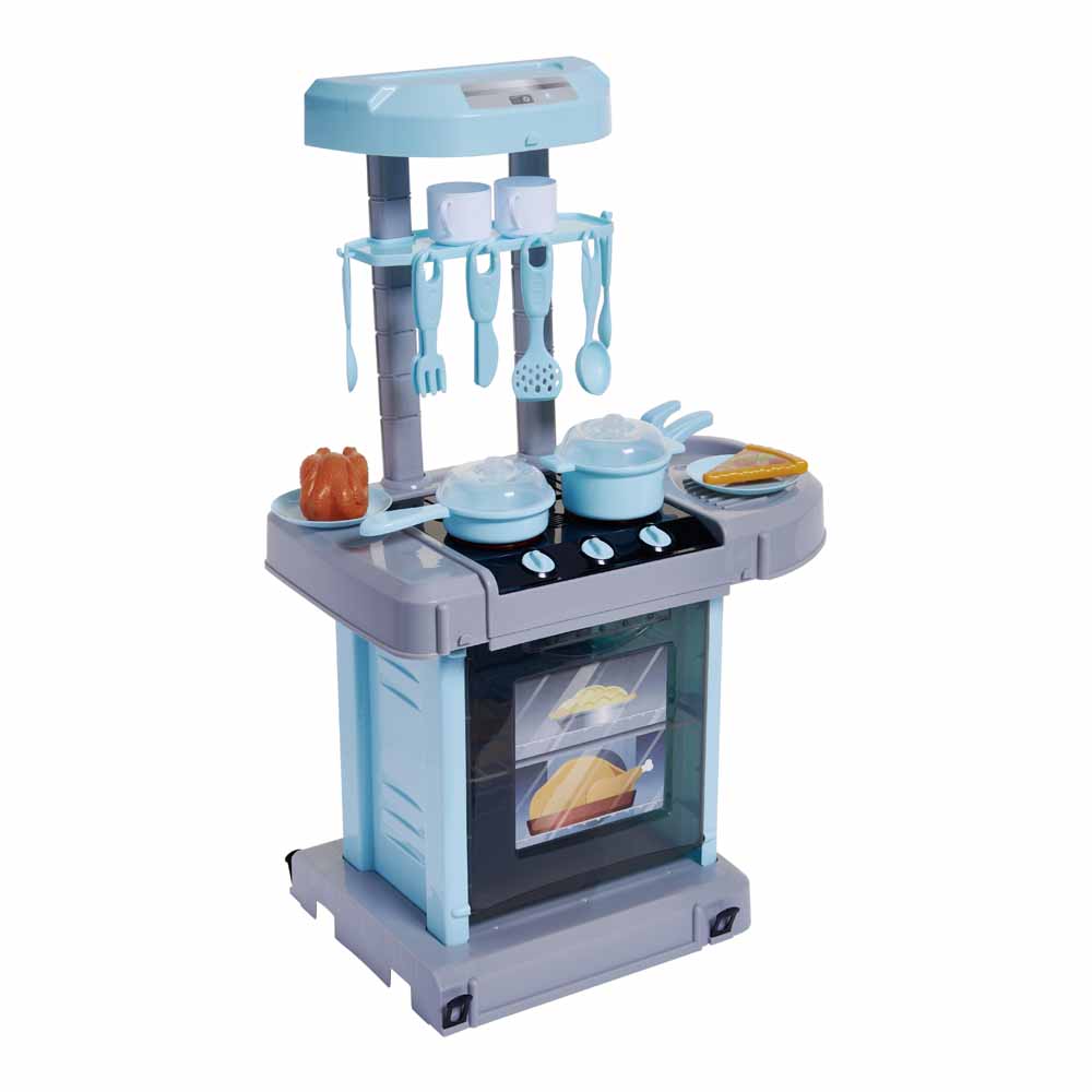 Wilko Play Cook n Go Kitchen ABS, PVC, POM, Metal, Electronic, Paper