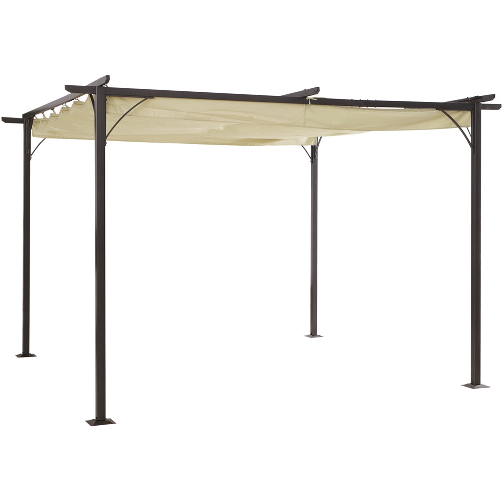 Outsunny 3.5 x 3.5m Metal Pergola Gazebo Image 2