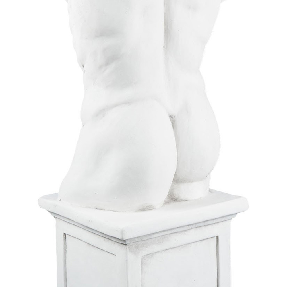 Man Statue - White Image 5