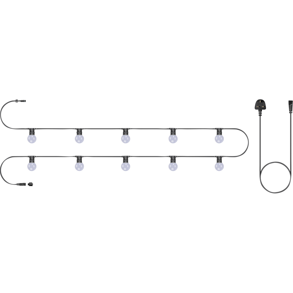 Eagle Connect Festoon 10 RGB Lamps LED String Light 10m Image 2