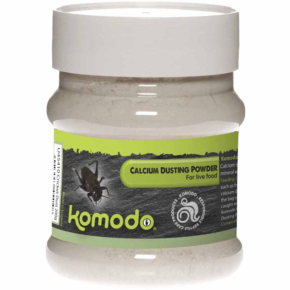 Komodo Calcium Dusting Powder 200g Image 1