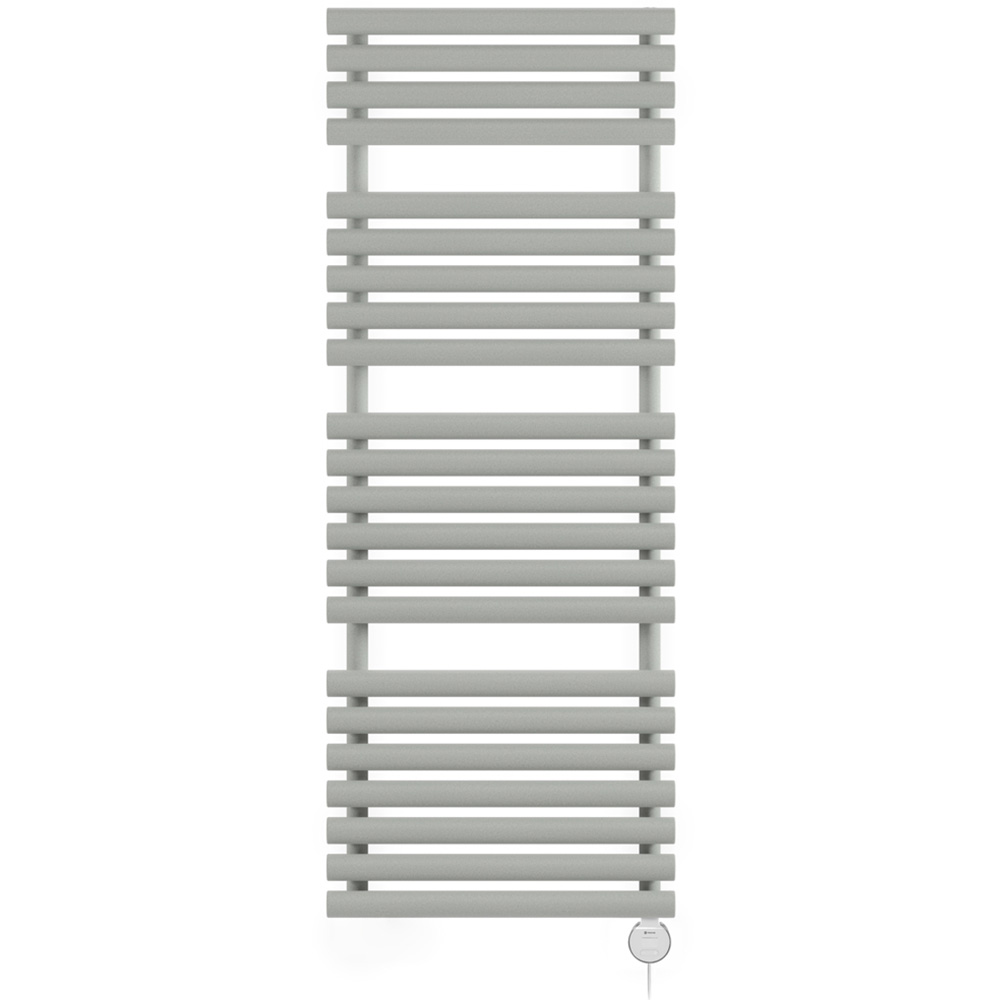Terma Rolo Salt n Pepper Electric Towel Rail with VEO Element Controller 1360 x 520mm Image 3