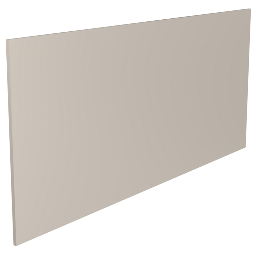 Kitchen Kit Shaker Matt Light Grey Breakfast Bar Back Panel 2100 x 900mm Image 1