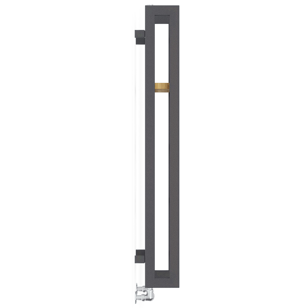 Terma Stand Beech Wood Towel Rail Shelf 400mm Image 8