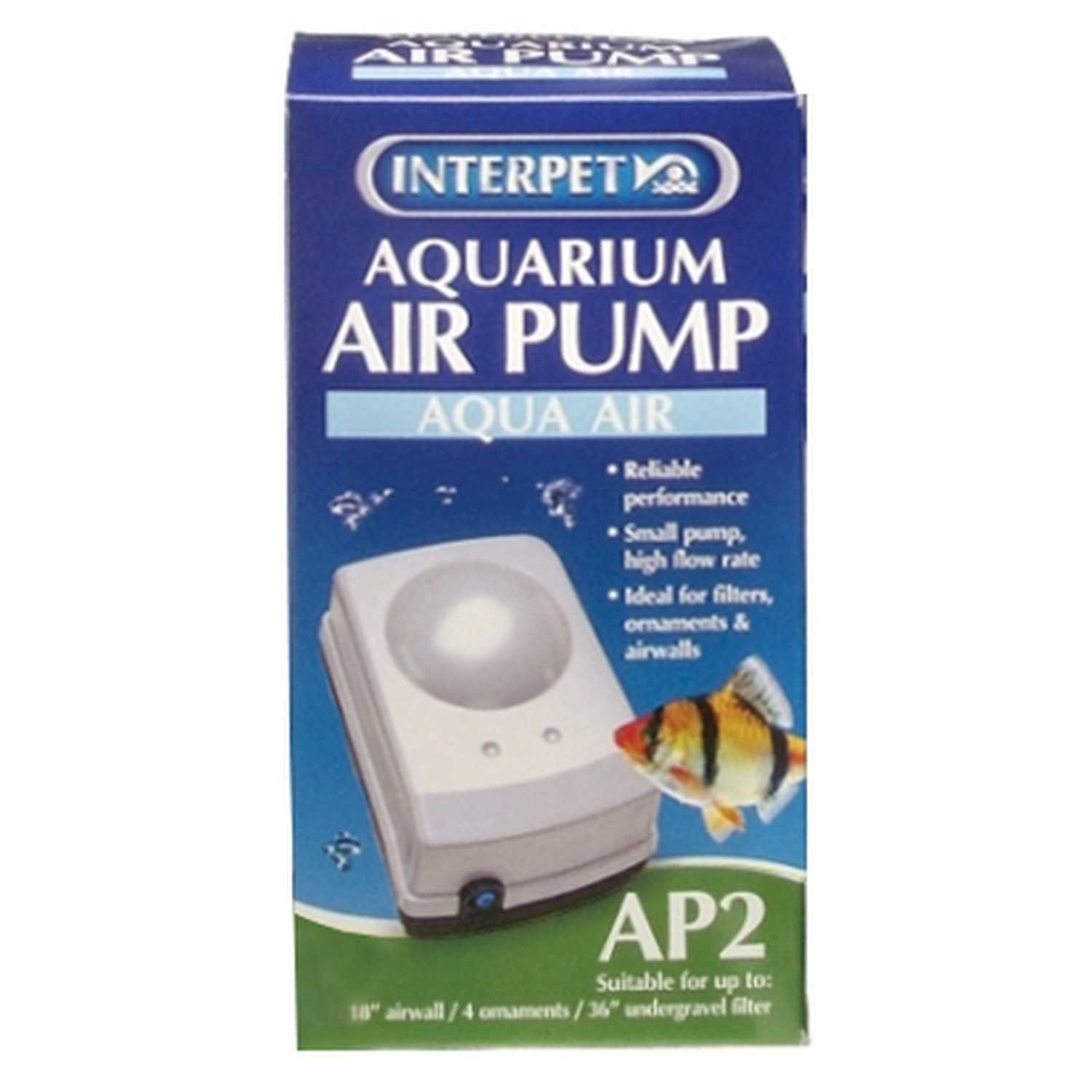Interpet Aquarium Air Pump - 100cm aquariums Image 1