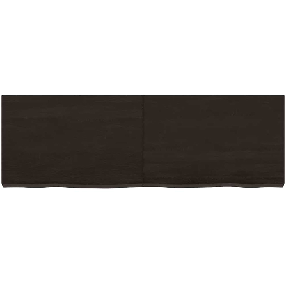 vidaXL 120cm Dark Brown Foldable Floating Wall Shelf Image 3