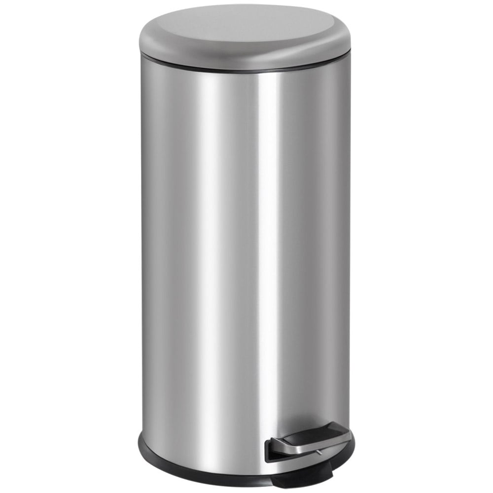 HOMCOM Stainless Steel Pedal Bin 30L Image 1