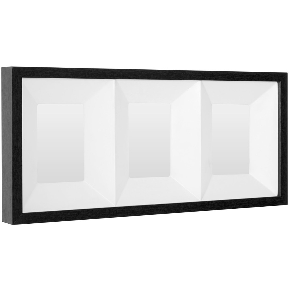 Premier Housewares 3D Box Rectangular Black Collage Photo Frame Image 3