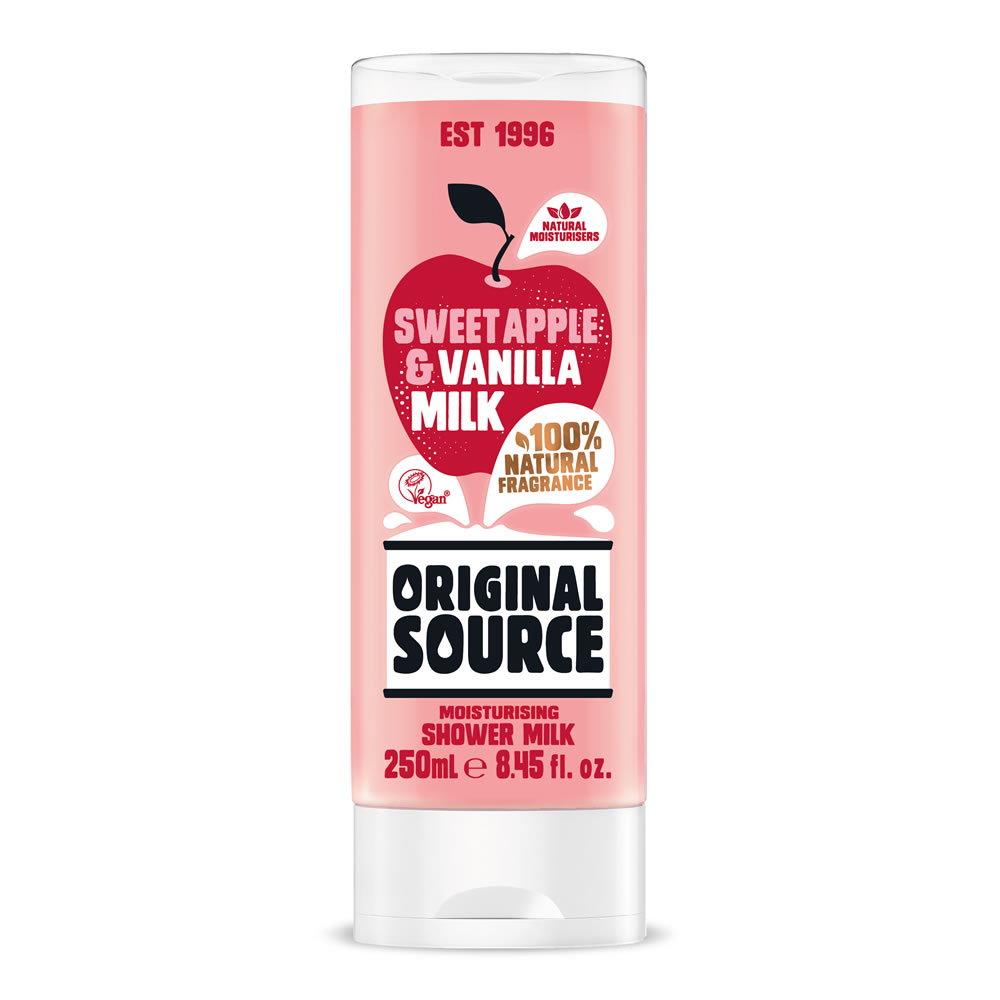 Original Source Sweet Apple and Vanilla Milk Shower Gel 250ml Image