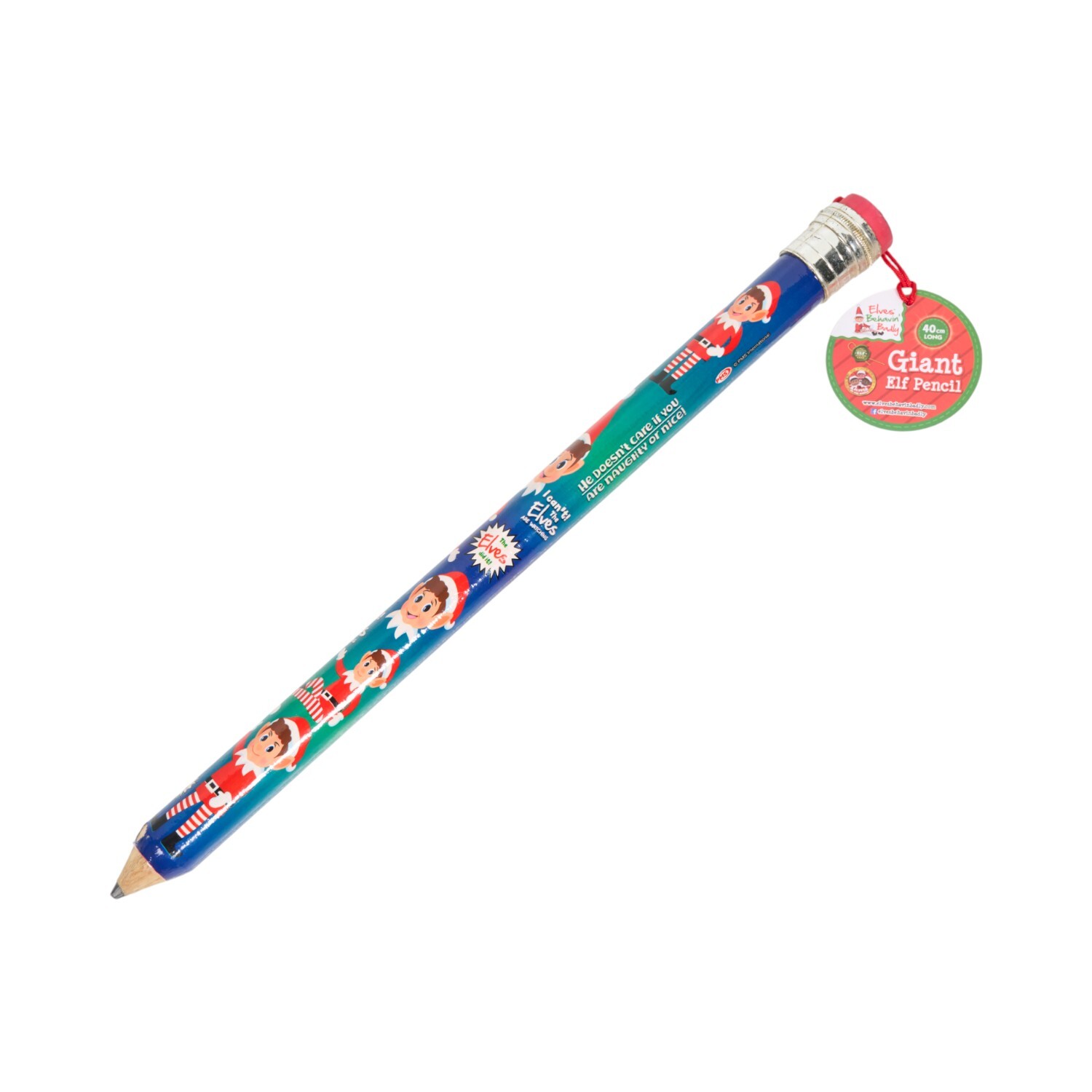 Giant Elf Pencil with Rubber Image 2