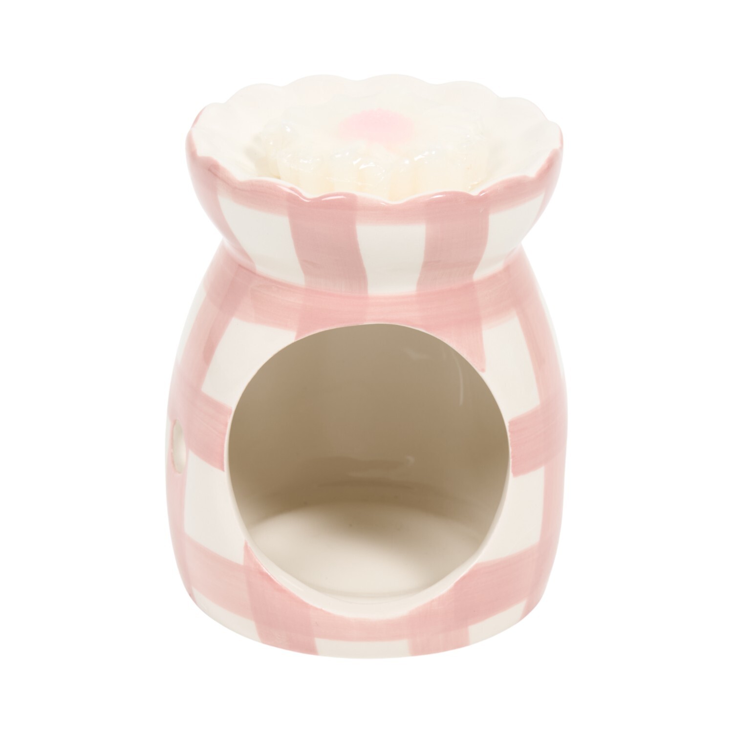 Gingham Wax Burner Set Image 3