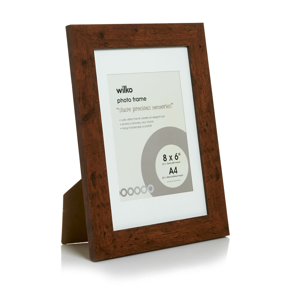 Wilko A4 Rustic Effect Photo Frame Image 2