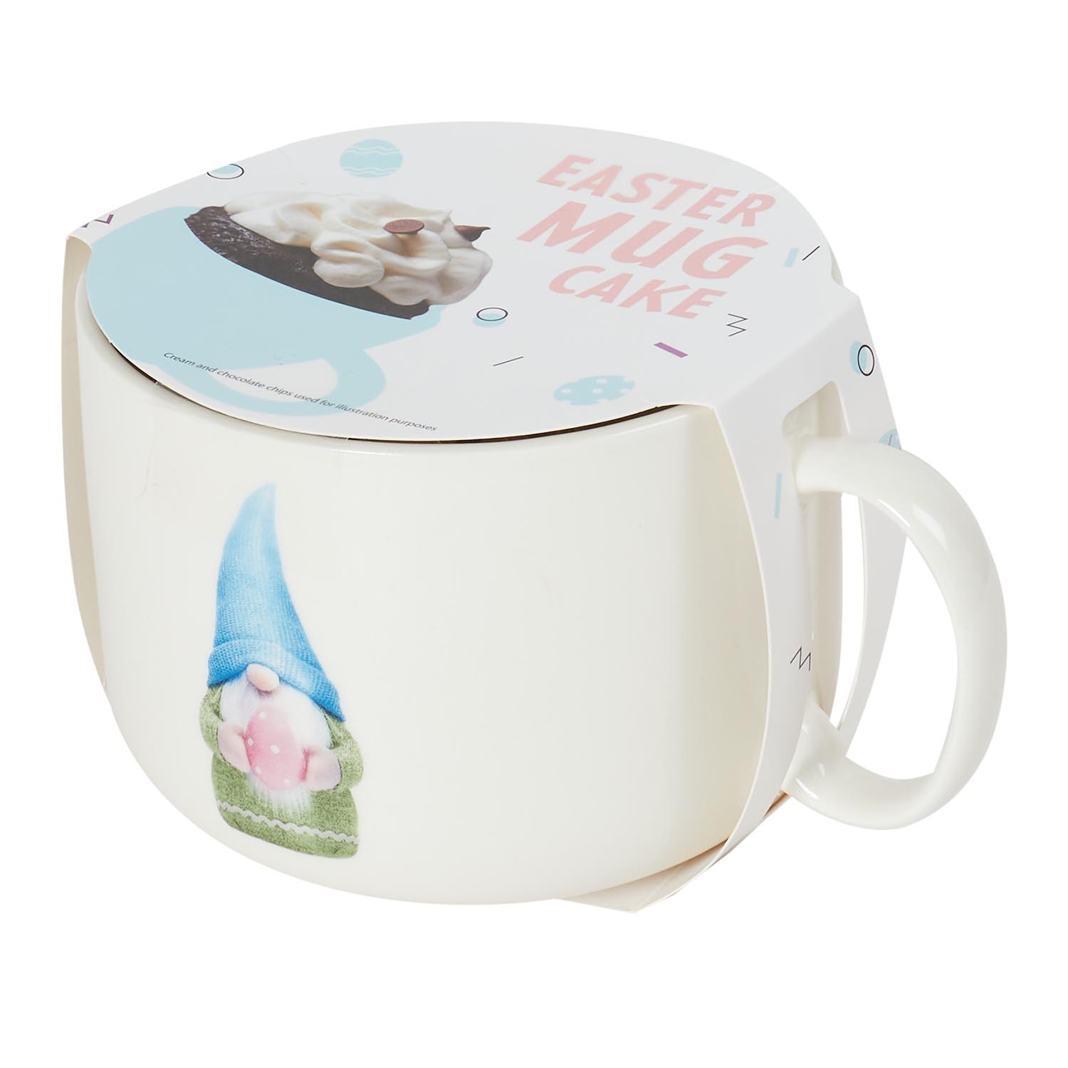 Easter Gonk Mug Cake - White Image 3