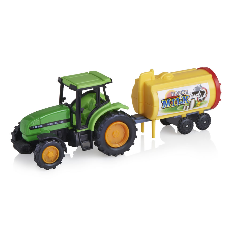 Wilko Roadsters Tractor and Trailer Toy - Assorted Image 1