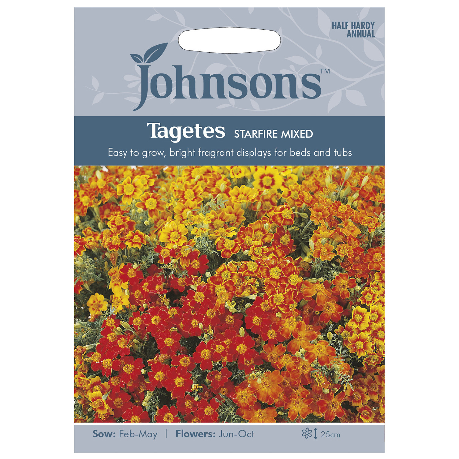Pack of Starfire Mixed Tagetes Flower Seeds Image
