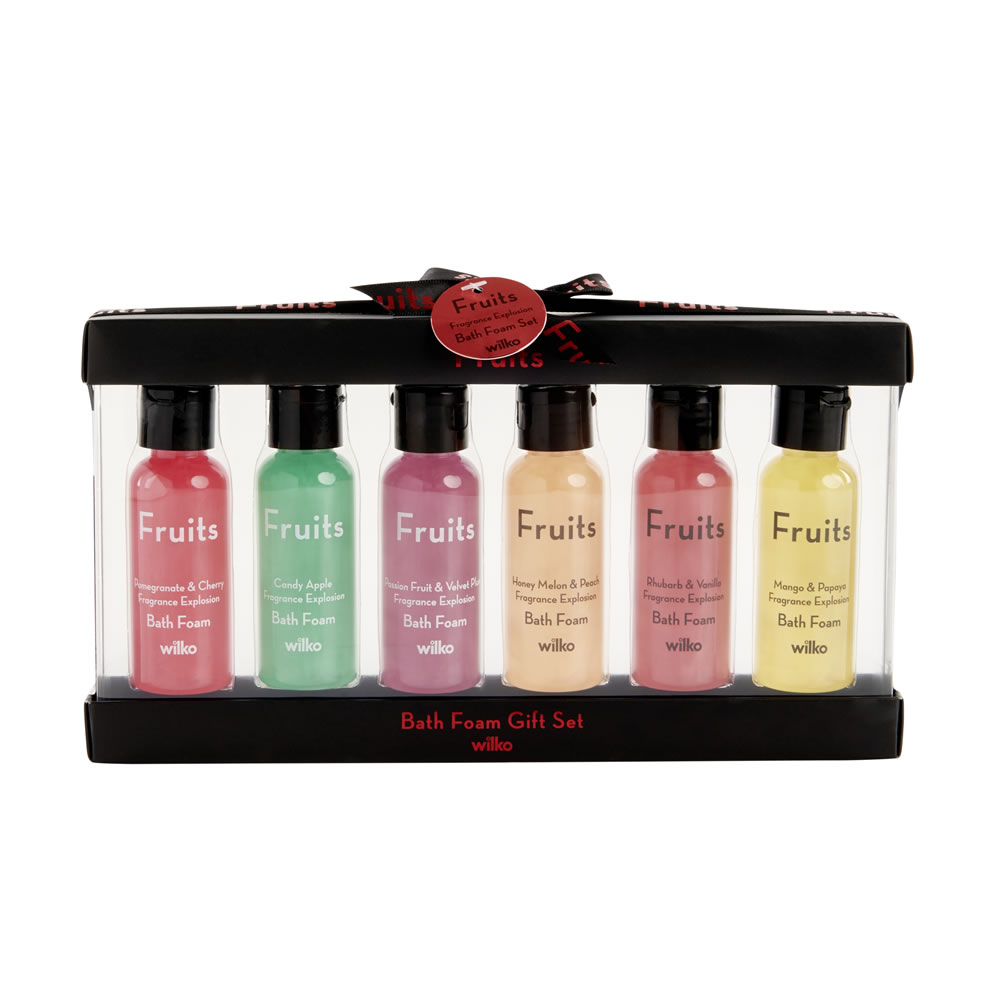 Fruits Mini Bath Foams Gift Set Image