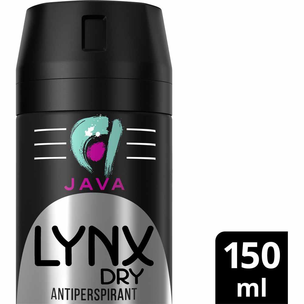 Lynx Java Antiperspirant 150ml Wilko