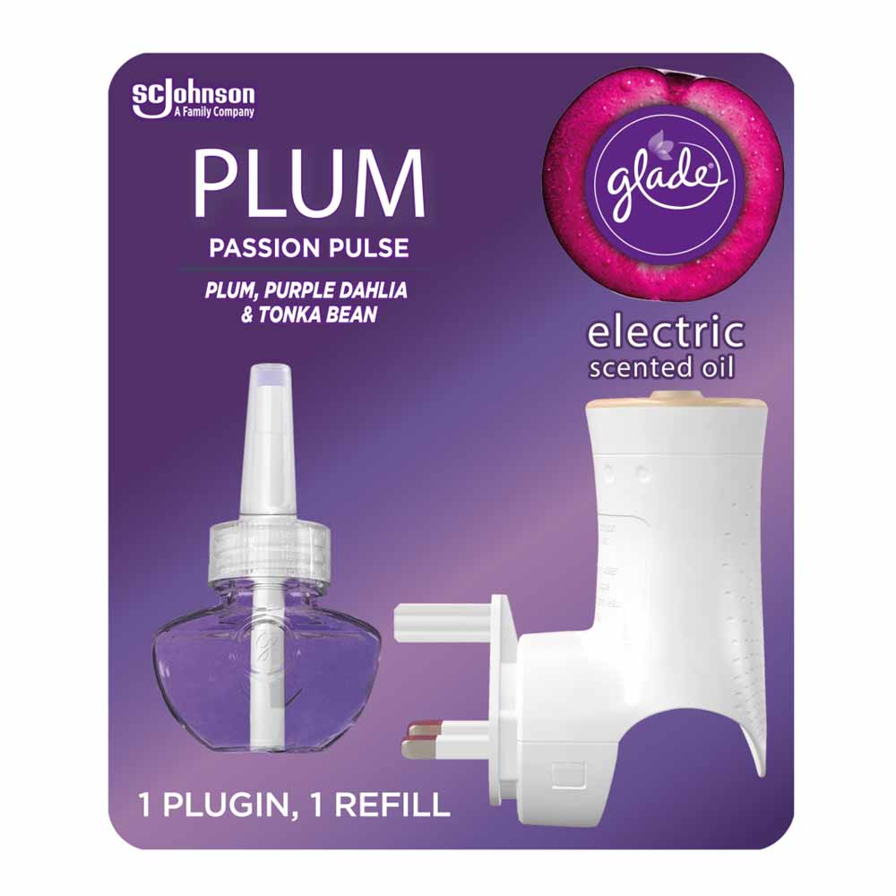 Glade Electric Plum Passion Pulse Plug Image 1