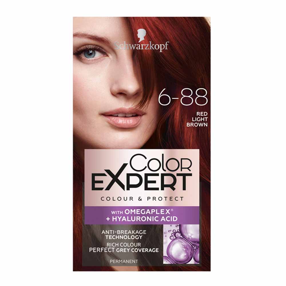 Schwarzkopf Color Expert Hair Colourant Intense Red 6.88 Image 1