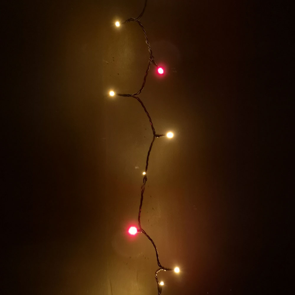 Premier 360 Red and Gold LED Multifunction String Lights 28.7m Image 5