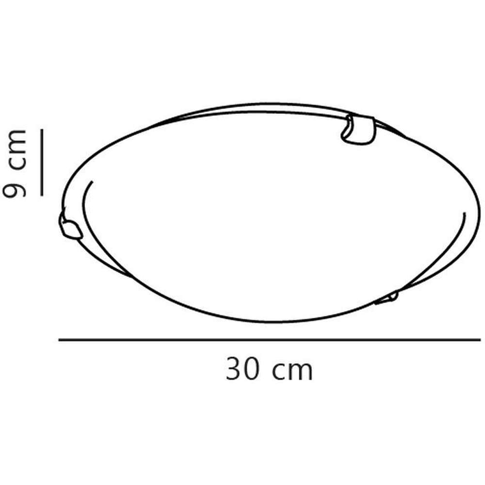 Nordlux Petri E27 White Ceiling Light Image 3