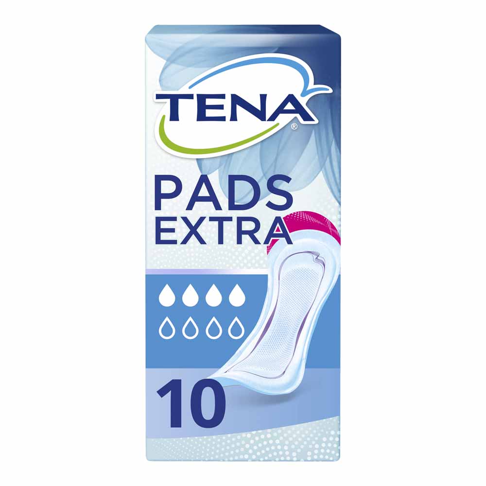 Tena Lady Extra Pads 10 Pack Image