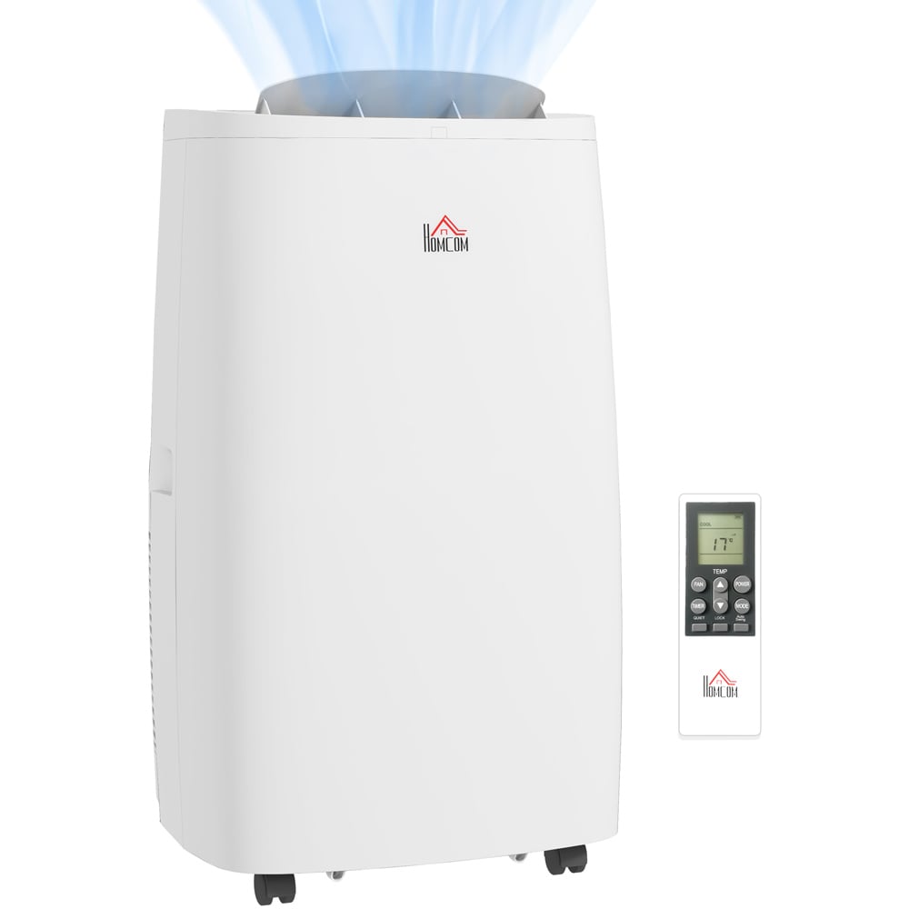 HOMCOM White 14000BTU 4 in 1 Air Conditioner Image 1