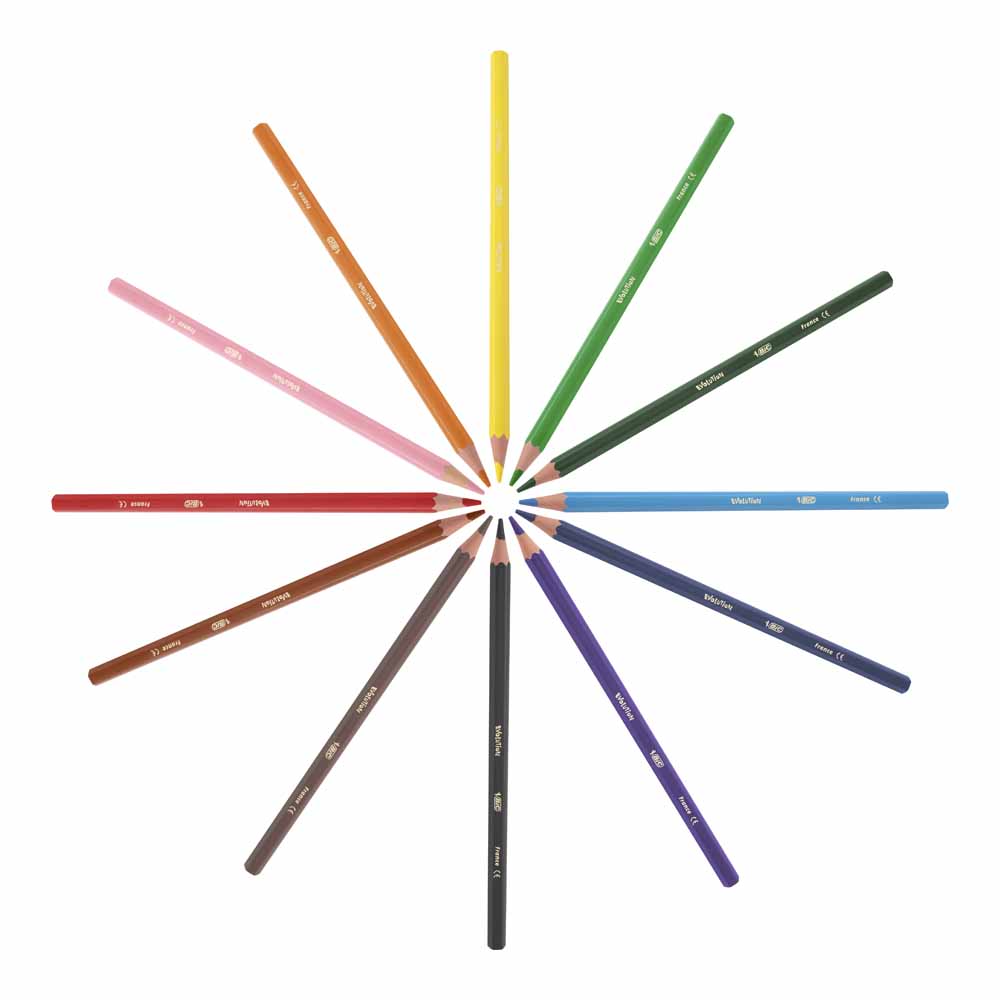 Bic Kids Evolution Colouring Pencils 12 pack Image 2