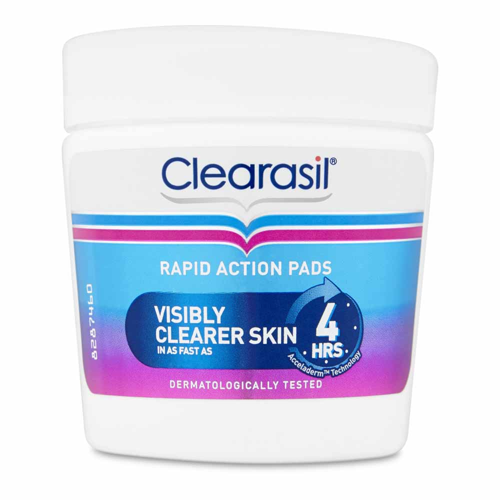 Clearasil Ultra Rapid Action Pads 65pk Image 1