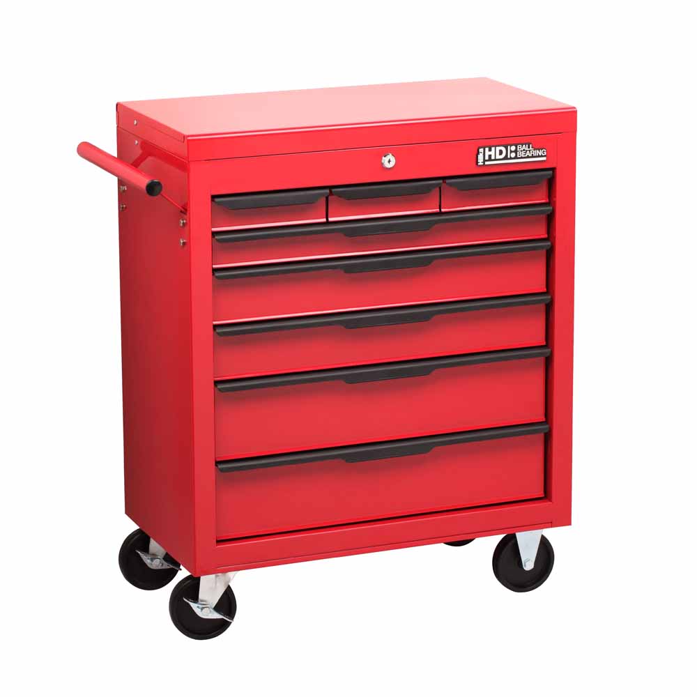 Hilka Heavy Duty 8 Drawer BBS Tool Cabinet with Lid Storage Image 5