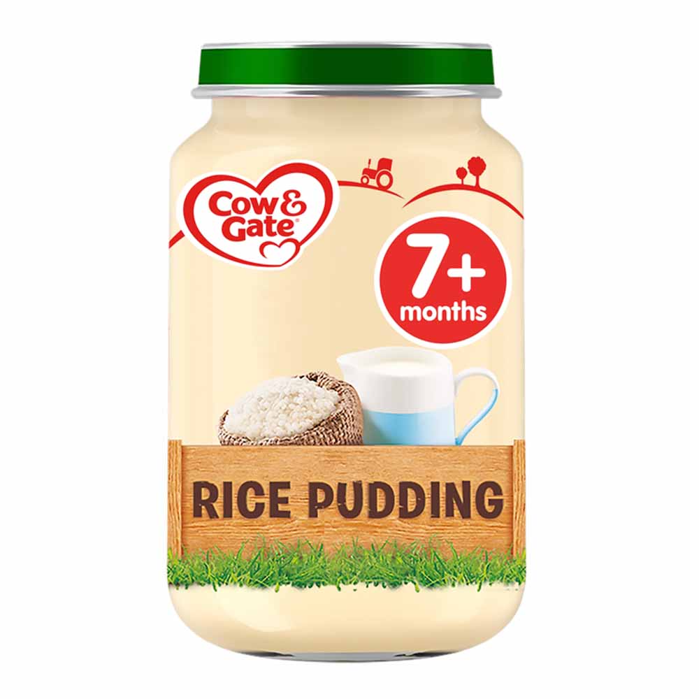 Cow and Gate Jar Rice Pudding 200g Image 1