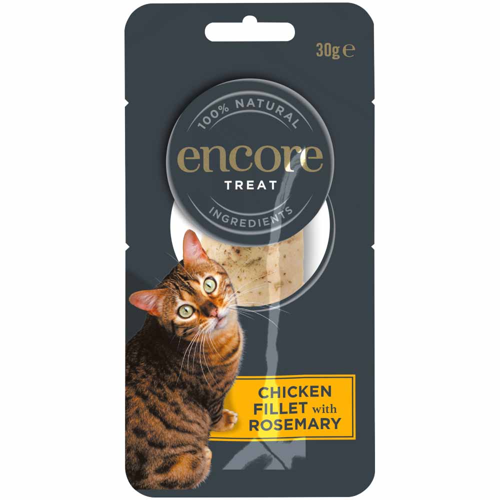 Encore Chicken Fillet Cat Treat 30g Wilko