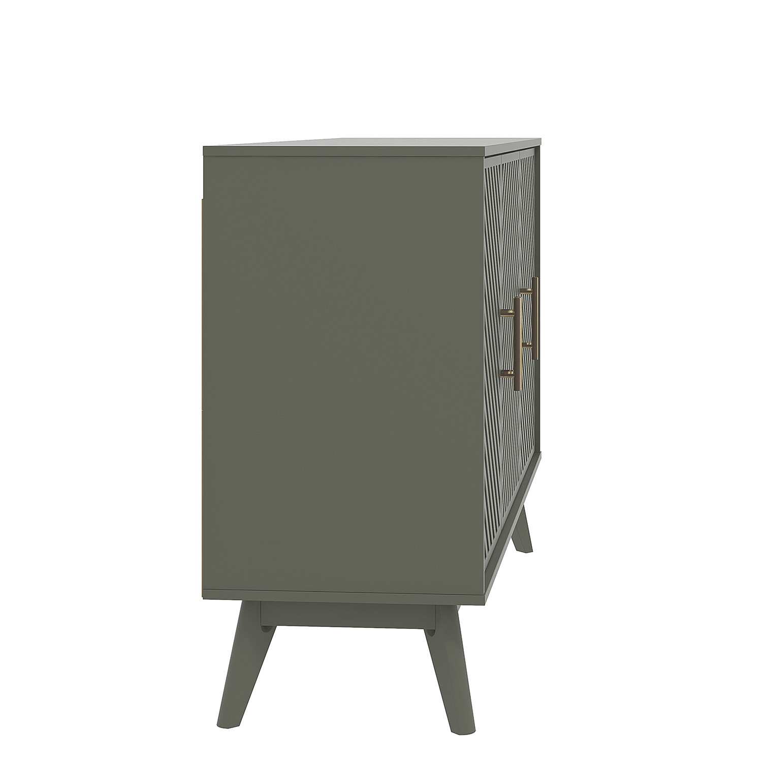 Cora 3 Door Green Sideboard Image 7