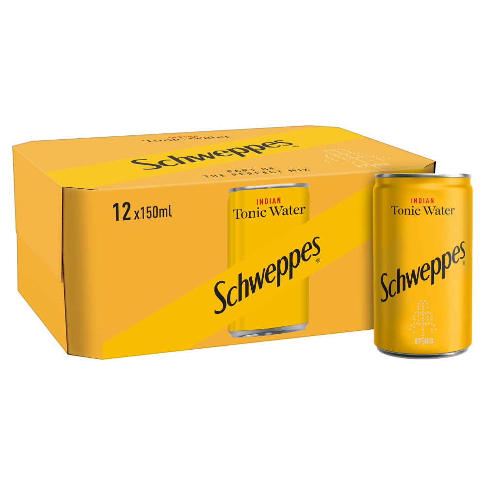 Schweppes Tonic 12 x 150ml Image 1