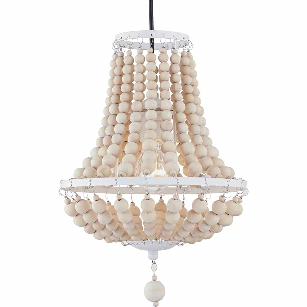 Home123 Lacy Beaded Ceiling Light Image 3