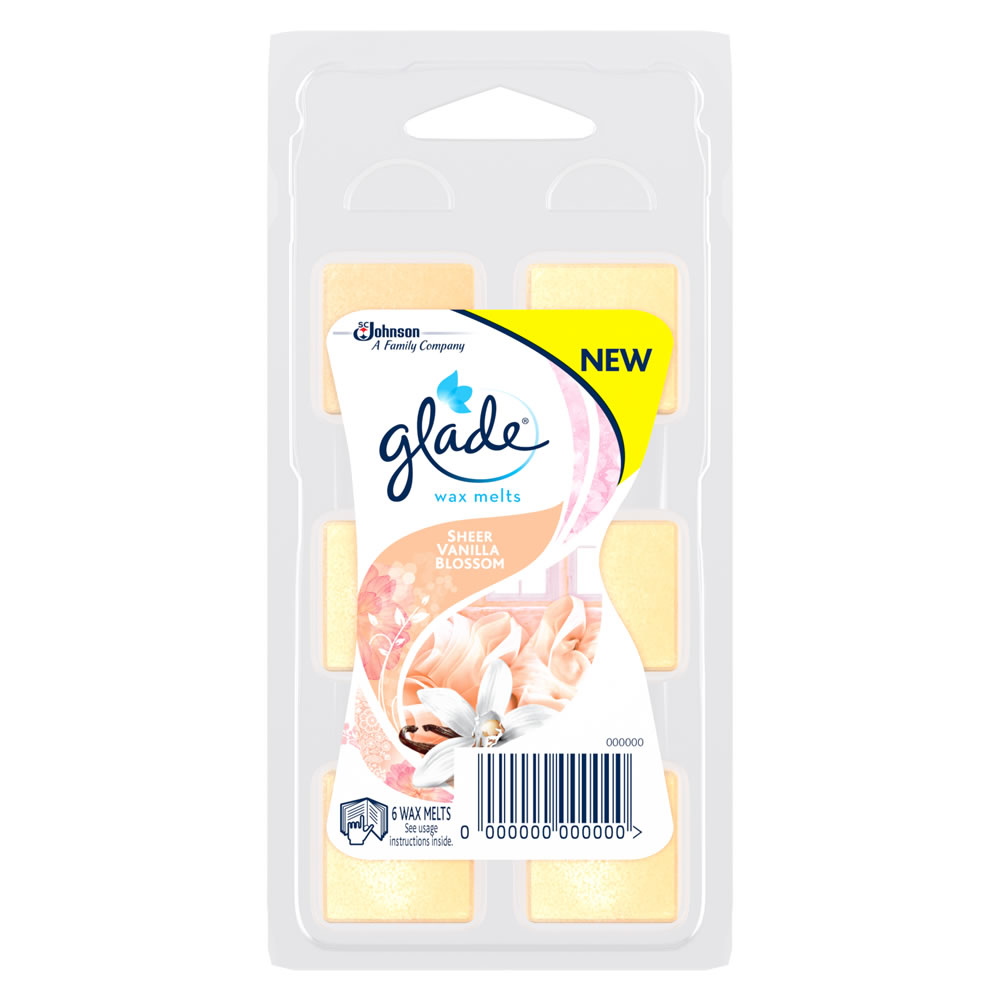 Glade Wax Melt Refill Sheer Vanilla Blossom Image