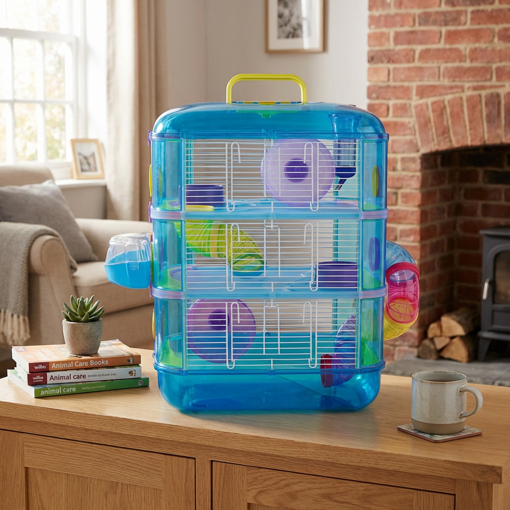 Blossom 3 Storey Hamster Cage Image 8