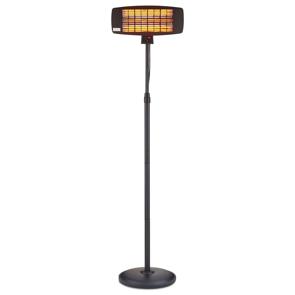 Swan Stand Patio Heater with Remote 2000W Image 1