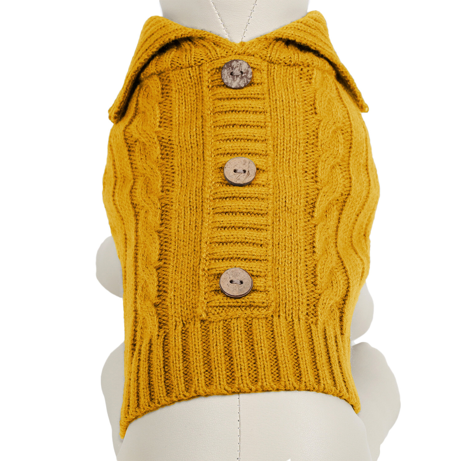 Buttoned Knit Jumper - 20cm Image 2