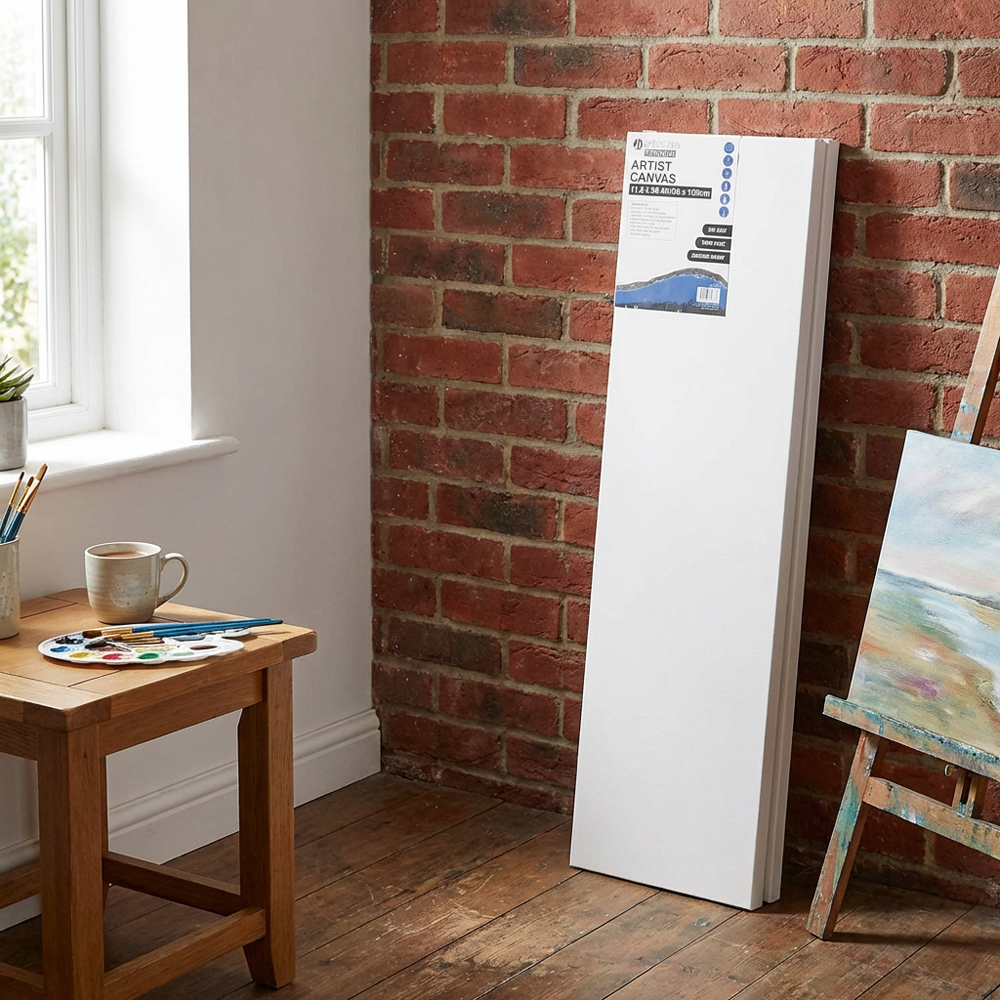 Art Studio Premium Artist Canvas 11.8 x 39.5 inch 2 Pack Image 7