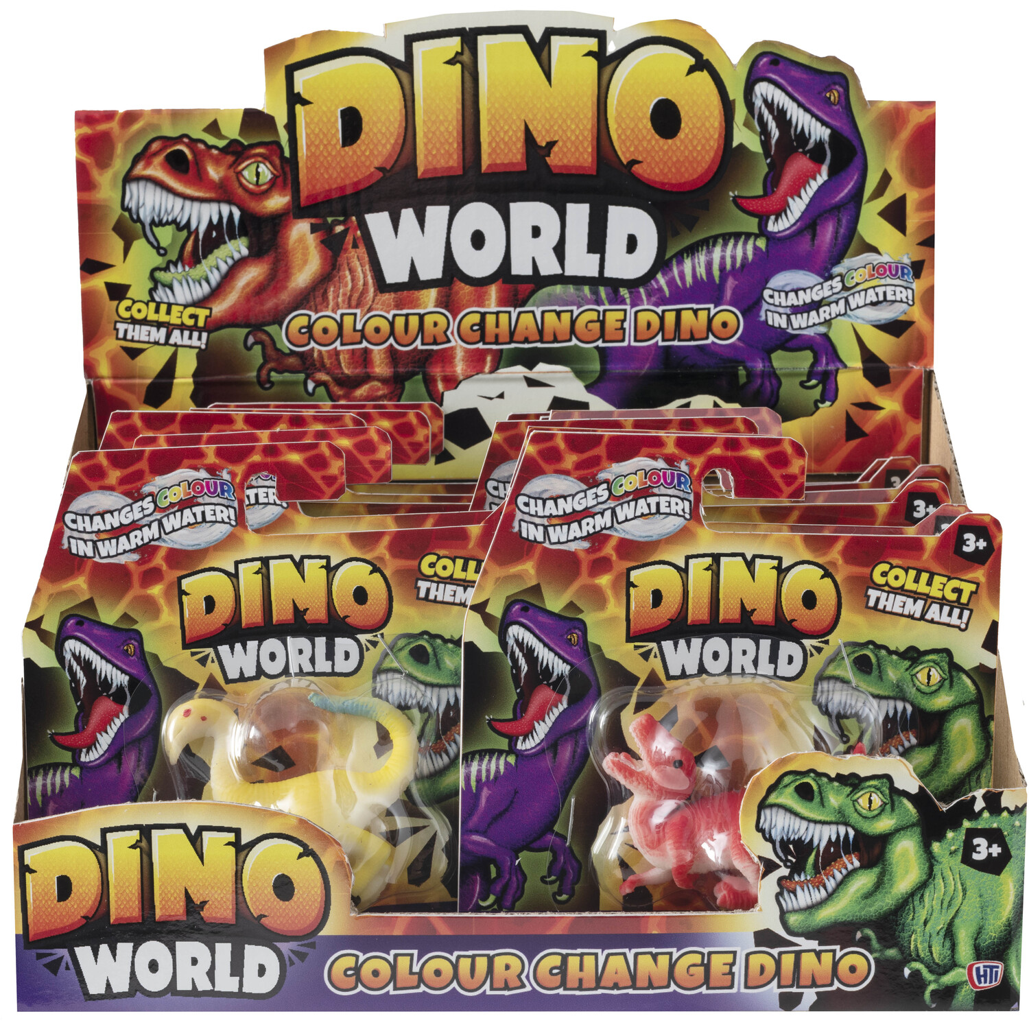 Colour Changing Dinos - Multicolour Image 1