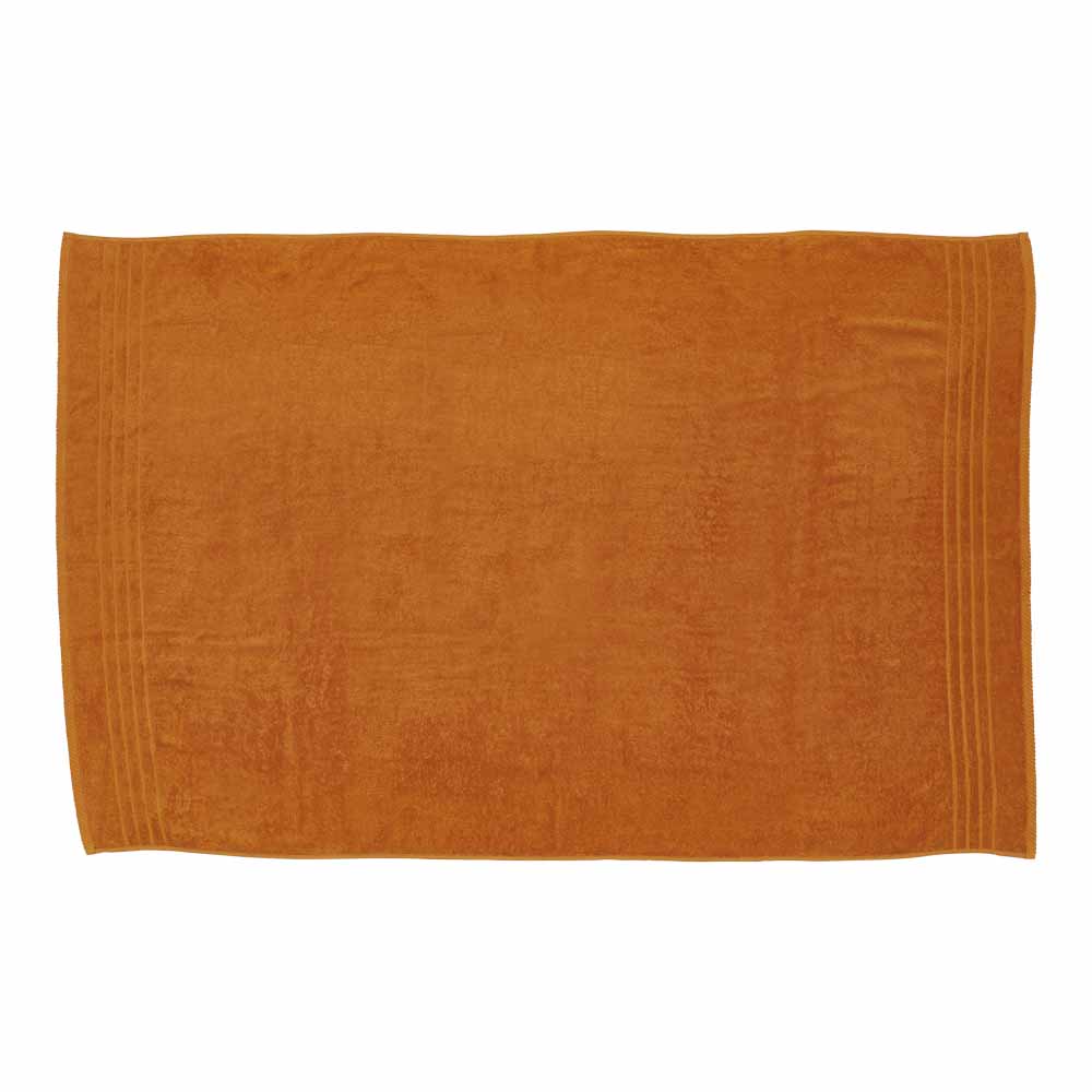 Wilko Bath Towel Orange Wilko