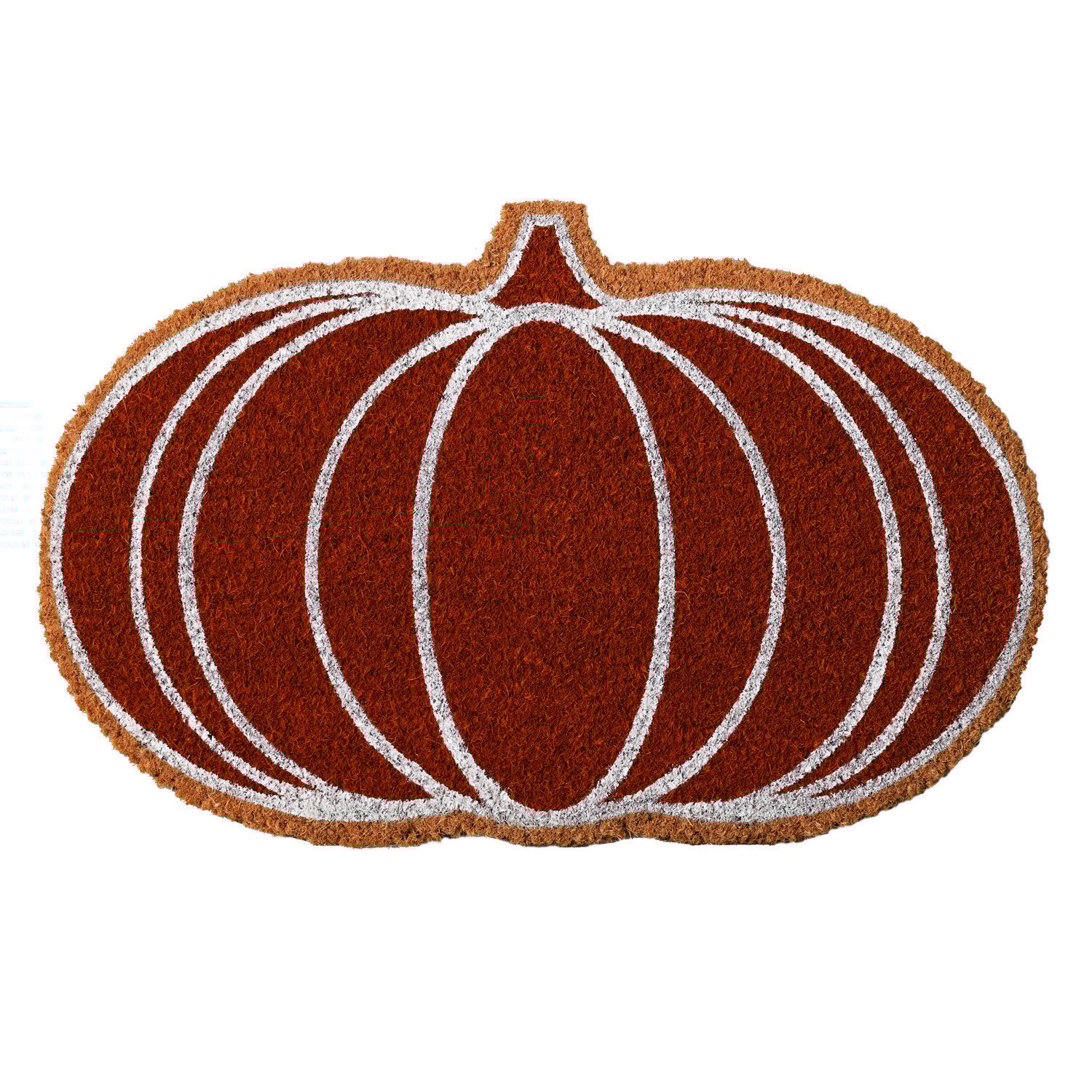 Autumn Coir Mat Brown Image 1