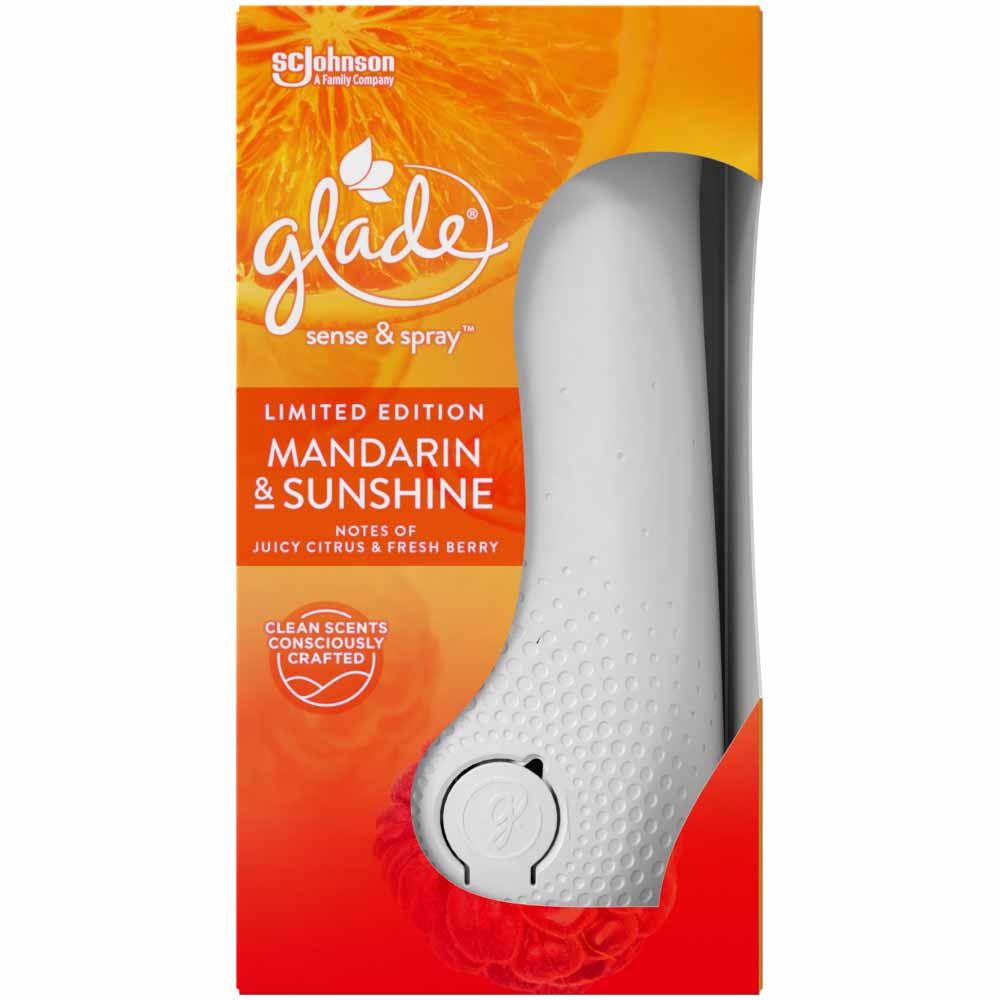 Glade Sense & Spray Holder Mandarin and Sunshine Air Freshener 18ml Image 2