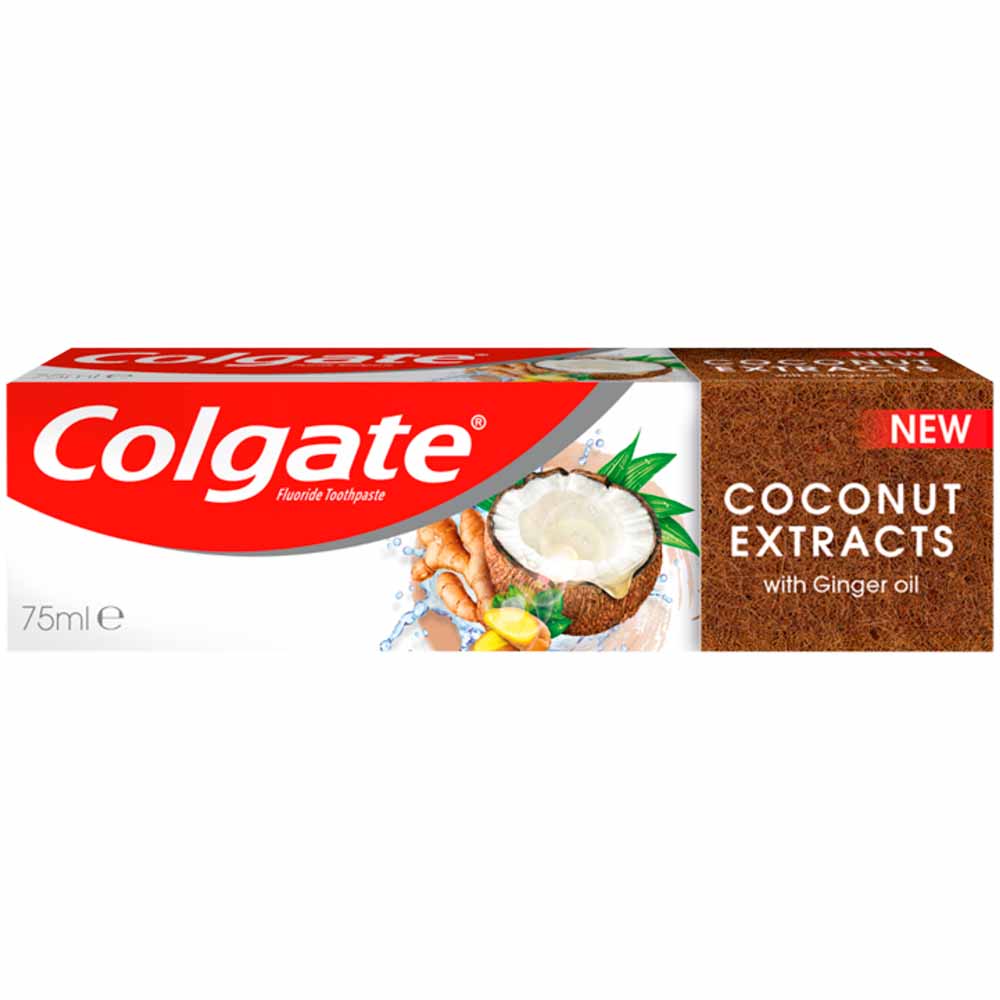 Colgate Natural Coconut Toothpaste 75ml Wilko