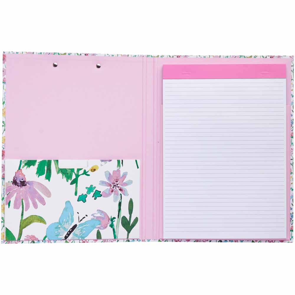 Wilko A4 Padfolio Pink Wilko