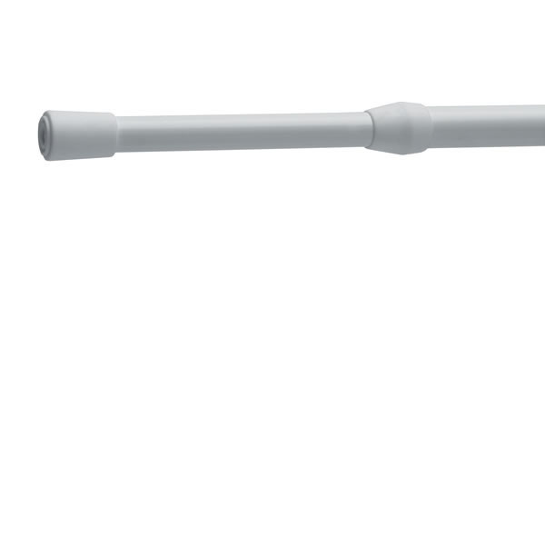 Wilko Tension Rod Extendable Self Locking White 40 60cm Wilko Tension Rod Extendable Self Locking White 40 60cm Image