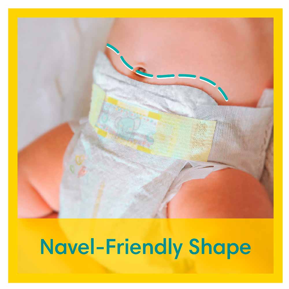 Pampers New Baby Nappies Size 2 x 31 Pack Image 6