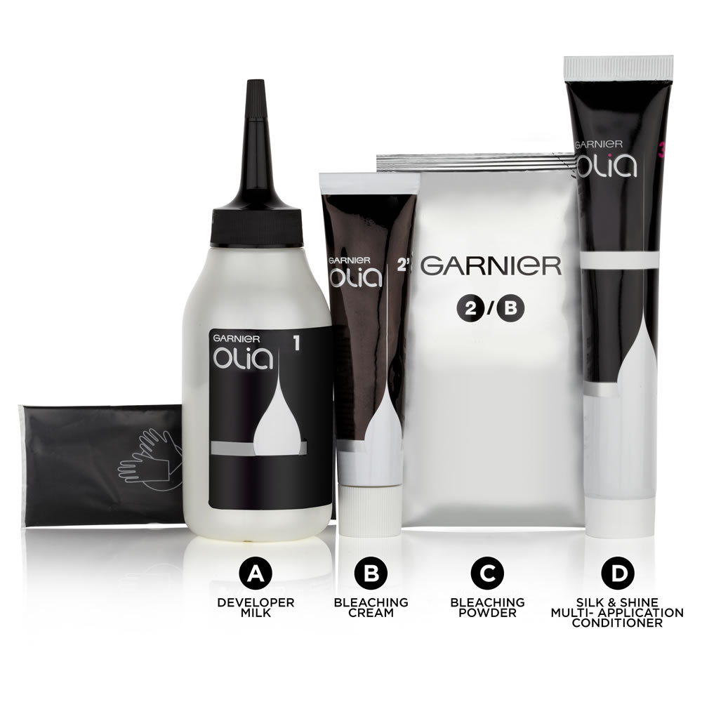 Garnier Olia Maximum Bleach Blonde B+++ Permanent Hair Dye Image 3